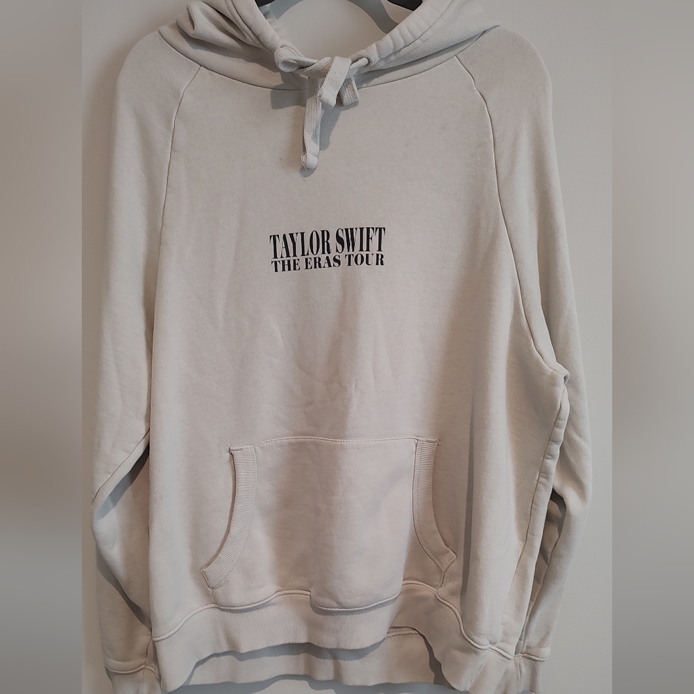 Taylor Swift The Eras Tour Light Beige Hoodie